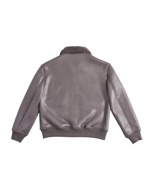 VEGAN SHERPA BOMBER