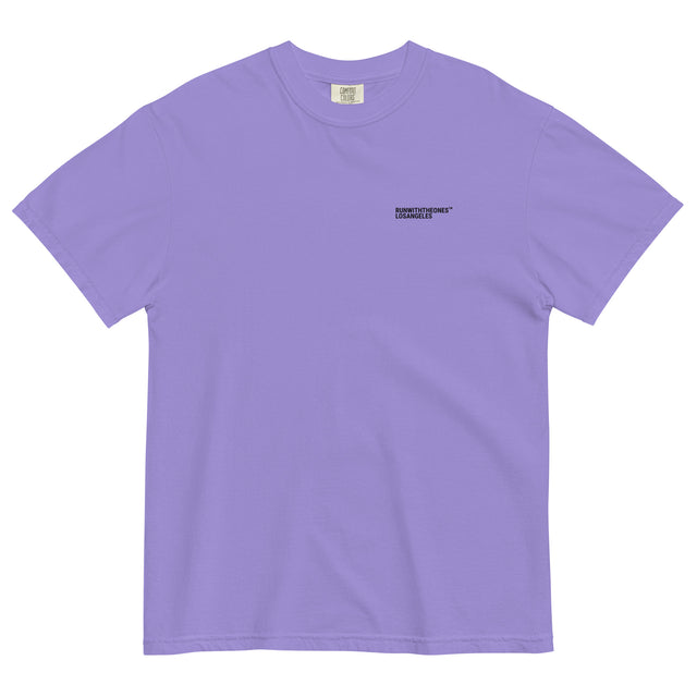 BRANDED GARMENT DYED T-SHIRT