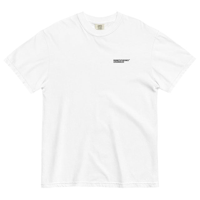 BRANDED GARMENT DYED T-SHIRT